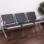 HIGH QUALITY MODERN 3 SEAT METAL WAITING AREA CHAIRS - Image 2