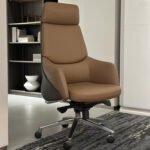 IMPERIAL HIGH QUALITY TAN EXECUTIVE OFFICE CHAIR