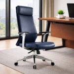 EXECUTIVE ADJUSTABLE HIGH-BACK ERGONOMIC SWIVEL OFFICE CHAIR - Image 4