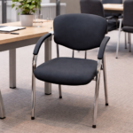MODERN HIGH QUALITY PADDED OFFICE GUEST CHAIR