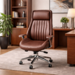 PRESTIGE BROWN PADDED EXECUTIVE CHAIR