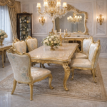 ROYAL GOLD LUXURY DINING SET