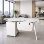 URBAN MODERN EXECUTIVE L-SHAPED OFFICE DESK - Image 2