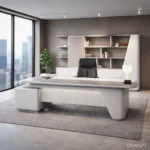 MODERN EXECUTIVE LUXURY OFFICE DESK