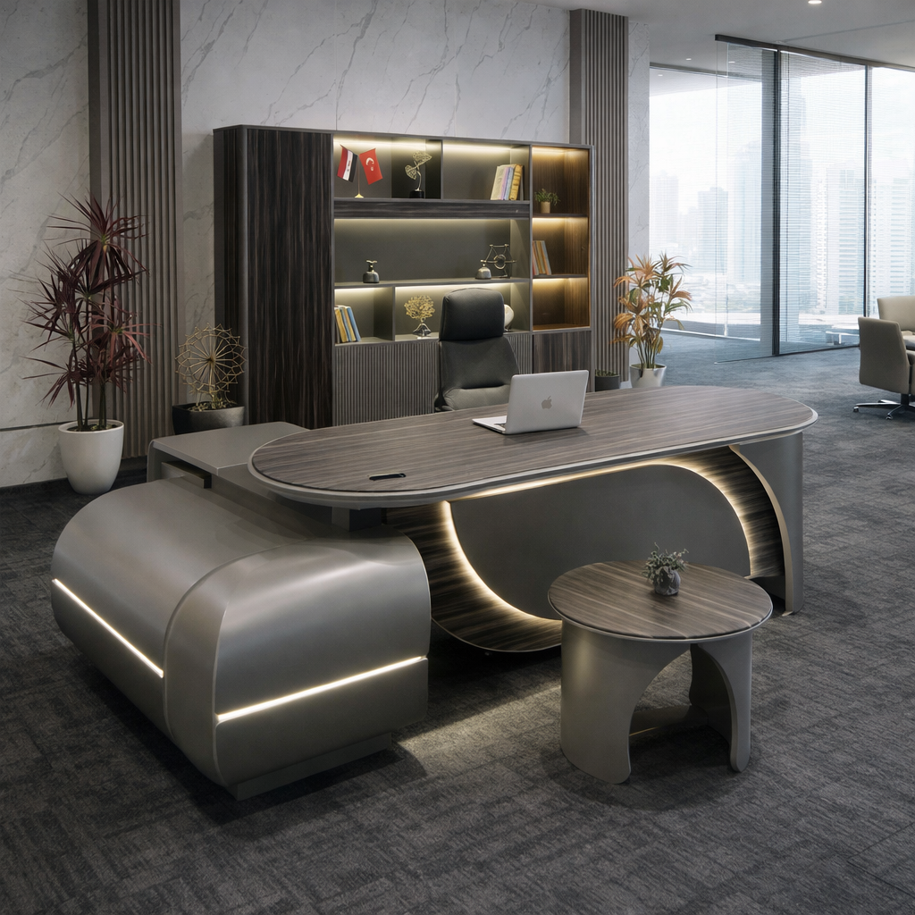 ChatGPT Image Feb 16, 2026, 08_28_43 AM LUXURY MODERN EXECUTIVE OFFICE TABLE WITH LED ACCENTS - Image 1