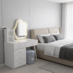 AURORA GLOW CONTEMPORARY BEDROOM VANITY TABLE