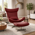 MAJESTIC AMBER STALLION SIGNATURE EXECUTIVE ACCENT CHAIR - Image 4