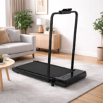 ULTRA-SLIM MODERN  COMPACT FOLDABLE HOME FITNESS TREADMILL