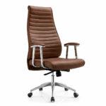 EXECUTIVE HIGH-BACK METAL BASE SWIVEL OFFICE CHAIR - Image 3