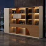 LUMAGRID ILLUMINATED DISPLAY STORAGE CABINET