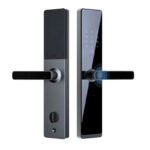 SMART TOUCHSCREEN FINGERPRINT HANDLE DOOR LOCK SYSTEM