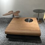 MODERN DUAL-TONE SOLID WOOD CENTER TABLE