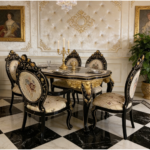 ROYAL BAROQUE UPHOLSTERED DINING CHAIRS