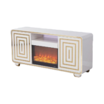 LUXE AURORA FIREPLACE TV CONSOLE STAND - Image 2