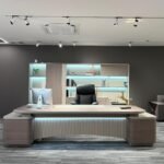 HALOCURVE MODERN EXECUTIVE COMMAND OFFICE DESK