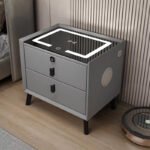 SMARTGLOW ELITE WIRELESS CHARGING DUAL STORAGE BEDSIDE TABLE - Image 2