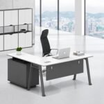 URBAN MODERN EXECUTIVE L-SHAPED OFFICE DESK