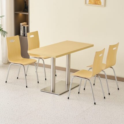 MODERN MINIMALIST DINING TABLE AND CHAIR SET FOR CONTEMPORARY SPACES