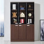 MODERN EXECUTIVE DISPLAY AND STORAGE CABINET
