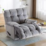 DURABLE LUXE CLOUD TUFTED RECLINER ACCENT CHAIR