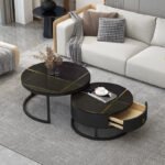 ELEGANCE CENTER TABLE SET WITH STORAGE