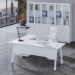 URBAN MODERN EXECUTIVE L-SHAPED OFFICE DESK - Image 7