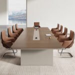 EXECUTIVE DUAL-TONE BOARDROOM CONFERENCE TABLE - Image 3