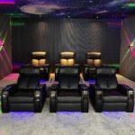MAJESTY DIAMOND-QUILT LUXE CINEMA RECLINA HOME THEATER CHAIR