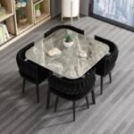 MODERN VELVET TUFTED DINING CHAIRS - Image 2