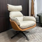 HONEYCREST GRAND PLUSH SWIVEL ACCENT LOUNGE CHAIR