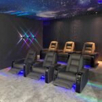 ECLIPSE LUXE MODERN NEW DESIGN  RECLINING THEATER CHAIR