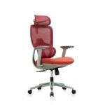 ERGONOMIC EXECUTIVE ADJUSTABLE HEADREST MESH OFFICE CHAIR - Image 3
