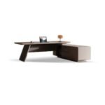 SLEEK HORIZON CONEMPORARY  EXECUTIVE OFFICE DESK - Image 2
