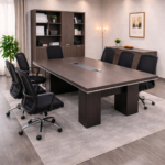 EXECUTIVE DUAL-TONE BOARDROOM CONFERENCE TABLE - Image 2
