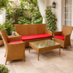 AMBER COAST GARDEN CONVERSATION LOUNGE OUTDOOR SET