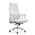 EXECUTIVE HIGH-BACK METAL BASE SWIVEL OFFICE CHAIR - Image 2