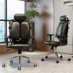 NEW DESIGN DOUBLE BACKED ADJUSTABLE HEADREST EXECUTIVE OFFICE CHAIR