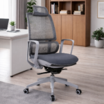 MODERN ERGONOMIC MESH OFFICE CHAIR WITH HEADREST