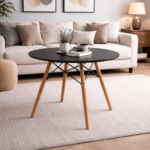 MODERN SCANDINAVIAN ROUND COFFEE TABLE