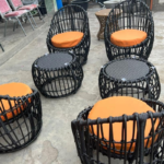 SUNSCAPE WOVEN RELAXATION GARDEN LOUNGE SET - Image 2