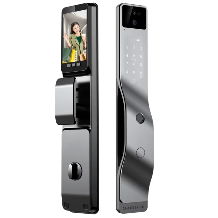 ADVANCED VIDEO INTERCOM SMART DOOR LOCK WITH TOUCHSCREEN KEYPAD AND HD ...