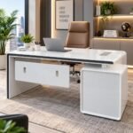 PREMIUM EXECUTIVE LUXE CONTEMPORARY OFFICE DESK - Image 2