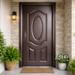 ELEGANT OVAL PANEL SECURITY DOOR