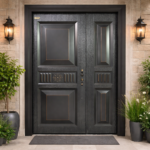 LUXURY DOUBLE PANEL SECURITY DOOR WITH CLASSIC ELEGANCE AND MODERN STRENGTH