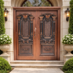 LUXURY ORNATE DOUBLE ENTRY DOOR