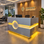 PROFESSIONAL ZENITH GEOMETRIC EXECUTIVE OFFICE DESK