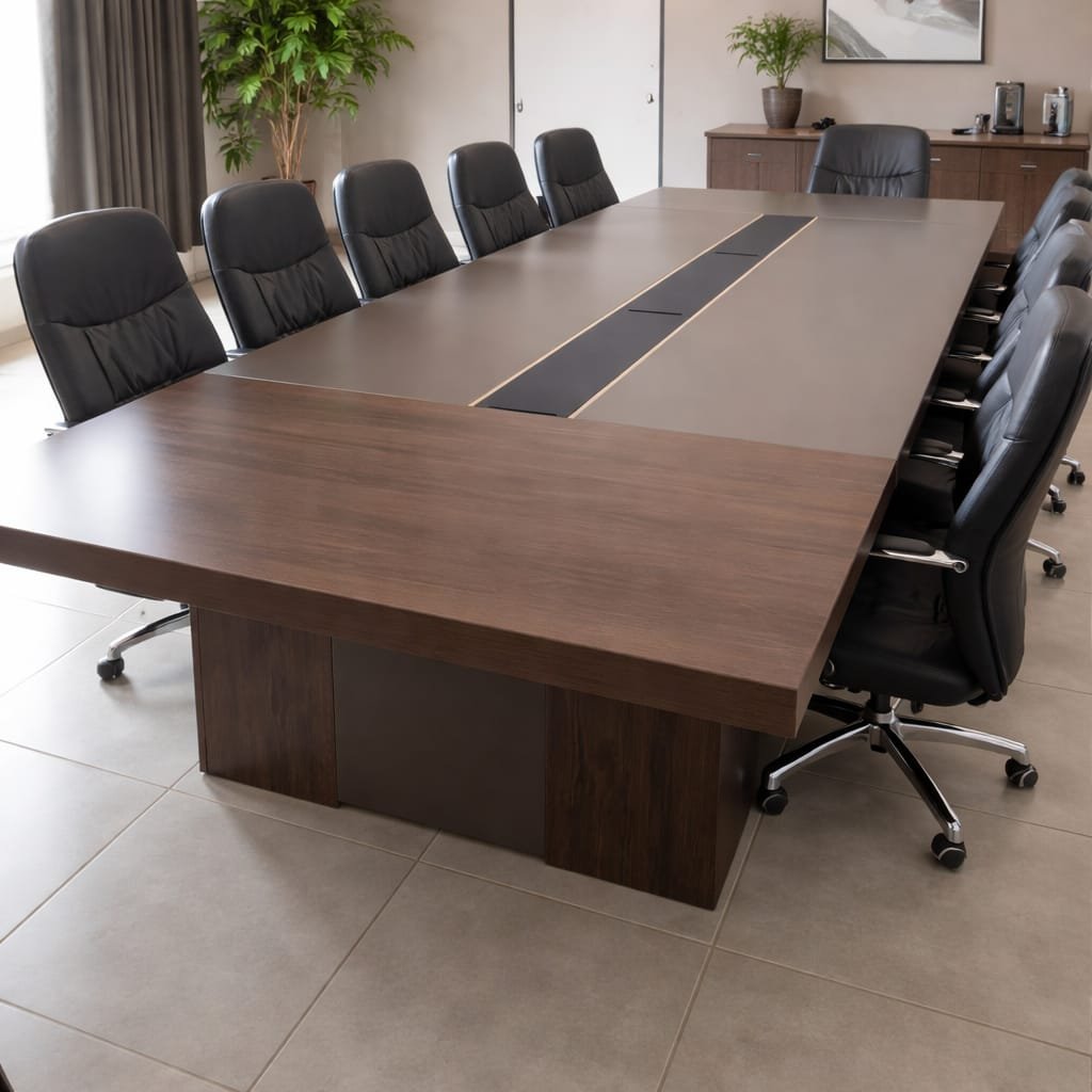 WhatsApp Image 2026-04-14 at 5.17.03 PM (1) CONTEMPORARY GRAND EXECUTIVE OFFICE TABLE - Image 1
