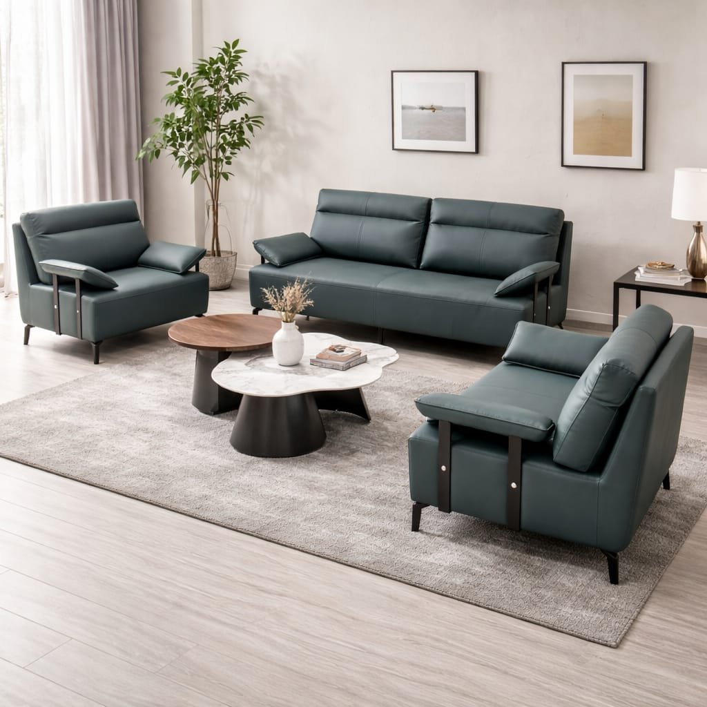 WhatsApp Image 2026-04-15 at 3.36.53 PM LUXURY SLATE HORIZONTAL ARMCHAIR SOFA - Image 1