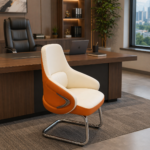 MODERN TWO-TONE EXECUTIVE VISITOR OFFICE CHAIR