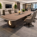 LUXURY CURVED EXECUTIVE CONFERENCE TABLE